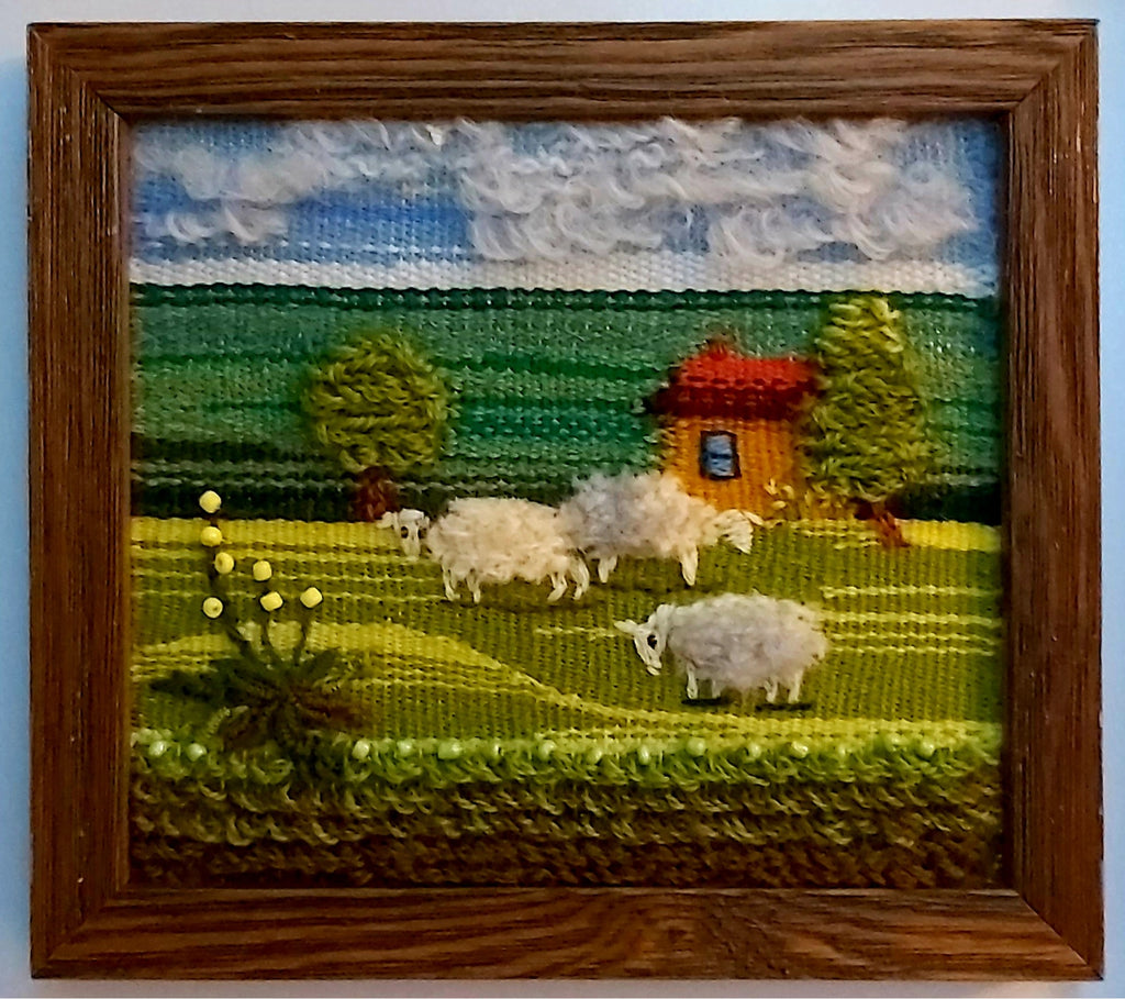 Mini tapestry from the series  "English motifs"